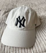New Era New York Yankees Baseball Hat White Photo 0