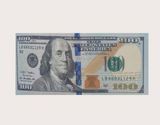 Money $100 bill print wallet Green Photo 0