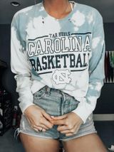 The Vintage Shop UNC Bleached Tee Photo 0