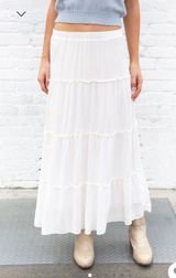 Brandy Melville Maxi Skirt White Photo 0