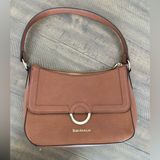 Enzo Angiolini  camel colored vegan leather shoulder bag NWOT Photo 0