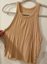 American Eagle Outfitters Yellow Tank Top Photo 0