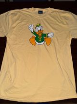 x Blue 84 University of Oregon Donald Duck Yellow Short Sleeve Tee XL Photo 0