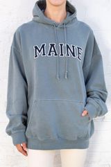Brandy Melville Sage Green Christy Maine Hoodie Photo 0
