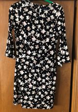 Tommy Hilfiger 3/4 Bell Sleeve Floral Print A-Line Dress Photo 0