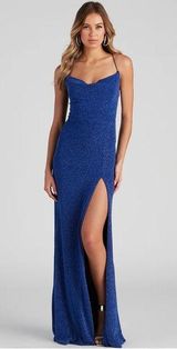 Windsor Blue  Prom Dress Photo 0