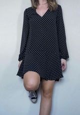 Design Polka Dot V Neck Mini Dress Size U.S 6 Photo 0