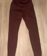 Alo Brown Yoga High-Waisted Leggings Photo 0