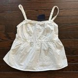Brandy Melville NWT White Tank Photo 0