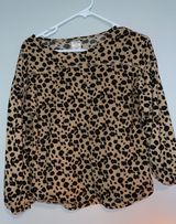 Moda Cheetah Print Blouse  Photo 0