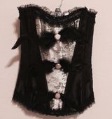 Vintage Black Corset New Sexy Festival Cosplay Photo 0