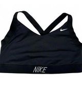 Nike Women's Dri-Fit Logo Strap Sports Bra - Size - XL Photo 0