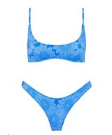 Swimwear | Blue Floral Cheeky bottoms Photo 0