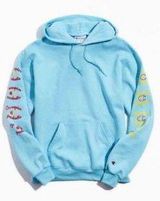 Champion Blue Hooded Sweatshirt Photo 0