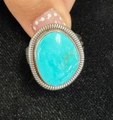 Handmade Sterling Silver Turquoise Ring Photo 0