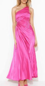 Season Of Weddings Maxi Dress Hot Pink Photo 0