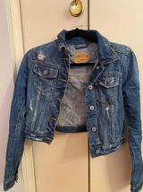 Hollister Cropped Jean Jacket Photo 0
