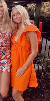 Boutique Dress Orange Size XS Photo 0