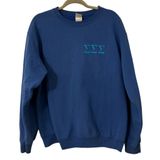 Royal Blue Tri Sigma Greeklife Sorority Crewneck Sweatshirt Women’s Size Large Photo 0