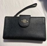 Coach Leather Tech Wallet Photo 0