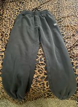 Adidas women’s black sweatpants joggers Photo 0