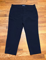Old Navy Womens 12 Regular Blue Harper Mid Rise Slacks Work Pants Corporatecore Photo 0