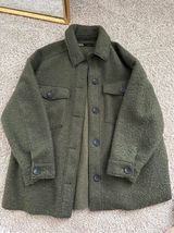 ZARA Deep Green Shacket  Photo 0