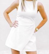 Alice + Olivia White Dress Photo 0