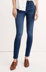 Madewell Women's High-Rise Skinny Roadtripper Jeans Blue Medium Wash Size 30 Photo 0