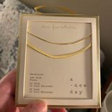 A New Day 14k Gold Plated Silver Necklaces Photo 0