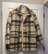 American Eagle plaid coat Photo 0