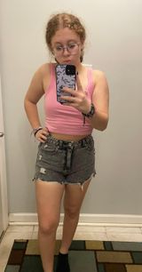 ZARA Jean Shorts Photo 0