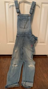 Celebrity Pink Overalls Denim Photo 0