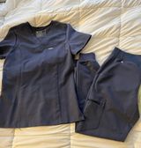 Space Navy Scrubs Set Photo 0