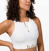 Lululemon // Energy Bra High Neck Long Line Zip Special Edition Medium Support Photo 0