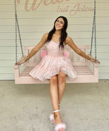 Dolls Kill Sugar Thrillz pink bow dress Photo 0
