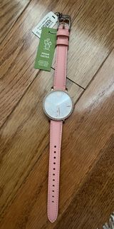 Fossil 14mm Pink Cactus Leather Strap Watch Band  Photo 0