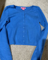 Blue Cardigan Size M Photo 0
