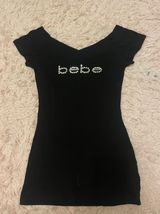 Bebe long black top Photo 0