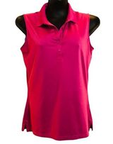 Callaway Opti-Dry Golf Polo. Color: Fuscia Size: Medium Photo 0