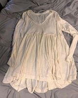 True Craft Women’s 2x Cream Tunic Long Sleeve Scoop Neck NWOT Photo 0