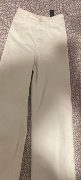 White  Marine Straight Leg Pants Photo 0