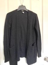 Divided black cardigan Photo 0