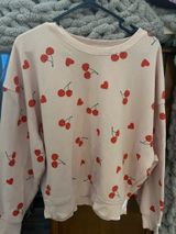Grayson Threads Cherry Heart sweatshirt  M Photo 0
