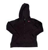 Nike Purple Zip Up Jacket Women Size M Dri-Fit Swoosh Full Zip Photo 0