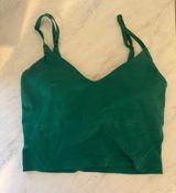 Green lululemon tank size 2 Photo 0