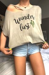 Dress Up wander lust cut sleeve tee Photo 0