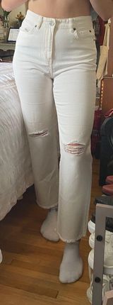 Amuse Society White Jeans Photo 0