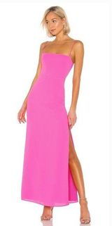 Superdown Addison Maxi Dress in Pink Photo 0