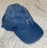 Boutique Denim Baseball Cap Blue Photo 0